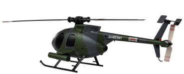 25353 Hughes MD500 Helikopter Militär 4-Kanal 6G RTF Camouflage